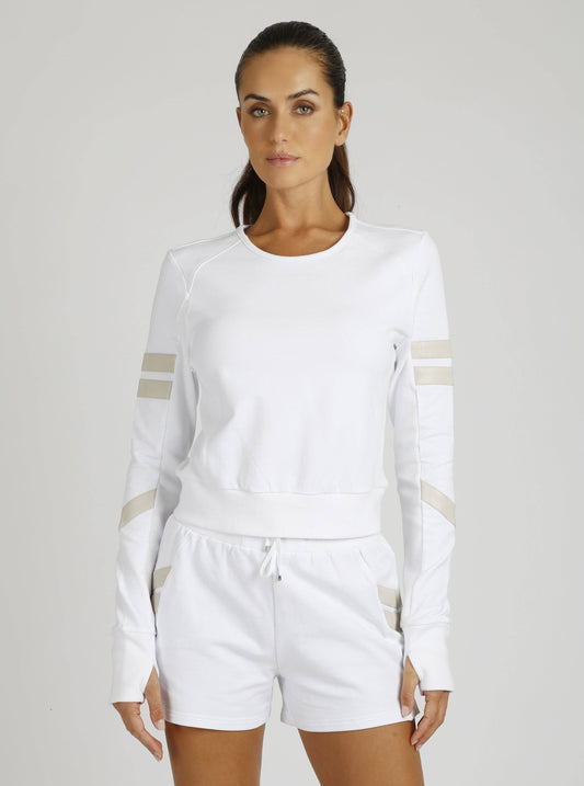 Maitri Sweatshirt Gold Trims